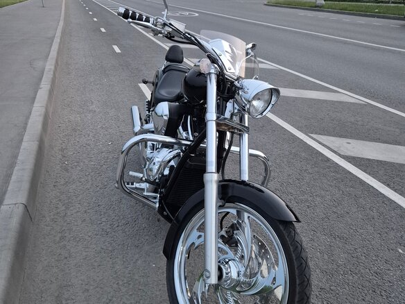 2011 Honda VT 1300CX Fury, чёрный, 850000 рублей - вид 1