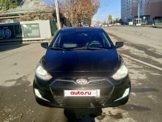 2012 Hyundai Solaris I, чёрный, 550000 рублей, вид 1