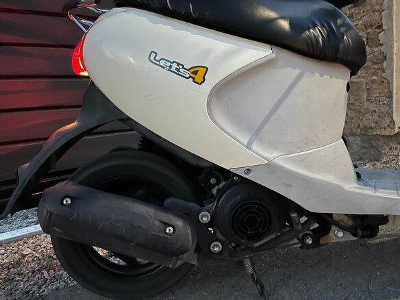 2013 Suzuki Lets 4, белый, 55000 рублей - вид 2