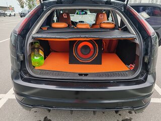 2008 Ford Focus II Рестайлинг, чёрный, 450000 рублей, вид 3