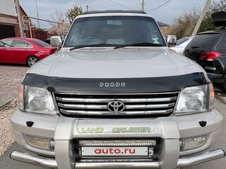 1996 Toyota Land Cruiser Prado 90 Series, серебристый, 1150000 рублей, вид 1