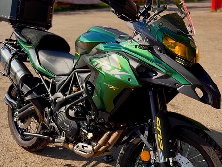 2025 Benelli TRK 502 X, зелёный, 550000 рублей, вид 1