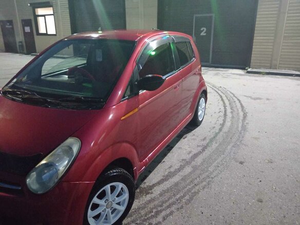 2006 Subaru R2, красный, 380000 рублей - вид 5