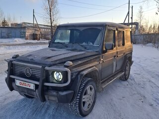1999 Mercedes-Benz G-Класс 300 II (W463), чёрный, 1850000 рублей, вид 1