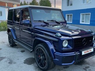 2016 Mercedes-Benz G-Класс AMG 63 AMG I (W463) Рестайлинг 3, синий, 9900000 рублей, вид 1