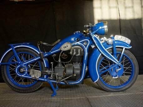 1934 BMW R 4, синий, 1500000 рублей, вид 2
