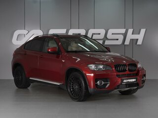 2009 BMW X6 35i 6-speed I (E71), красный, 1559000 рублей, вид 1