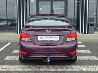 2013 Hyundai Solaris I, фиолетовый, 615000 рублей, вид 5