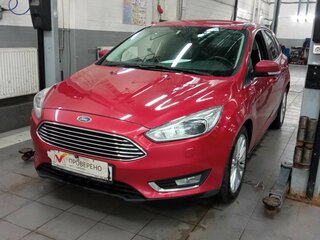 2018 Ford Focus III Рестайлинг, красный, 1210000 рублей, вид 1