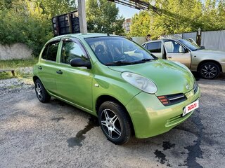 2003 Nissan Micra III (K12), зелёный, 350000 рублей, вид 3