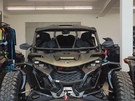 2026 BRP Can-Am Maverick R X RS SAS, зелёный, 6990000 рублей, вид 1