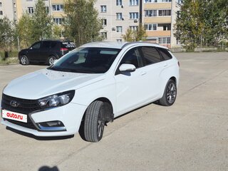 2019 Lada (ВАЗ) Vesta SW I, белый, 1050000 рублей, вид 2