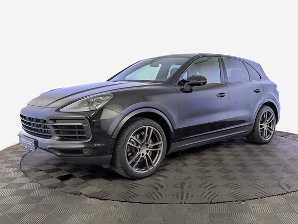 2018 Porsche Cayenne III, чёрный