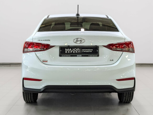 2019 Hyundai Solaris II, белый, 1502000 рублей - вид 6