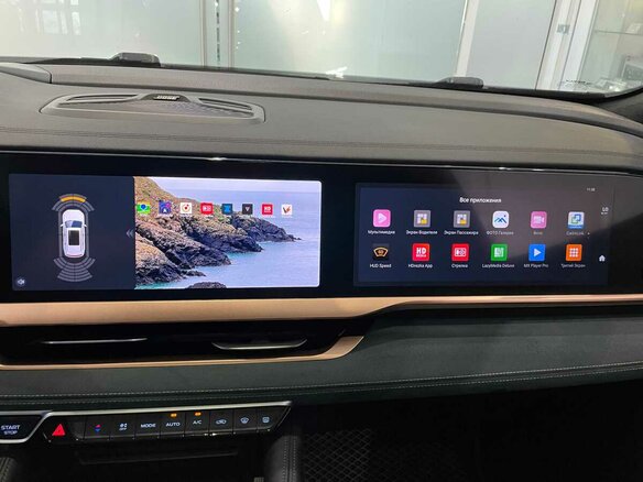 2023 Geely Monjaro (Xingyue L) I, синий - вид 7