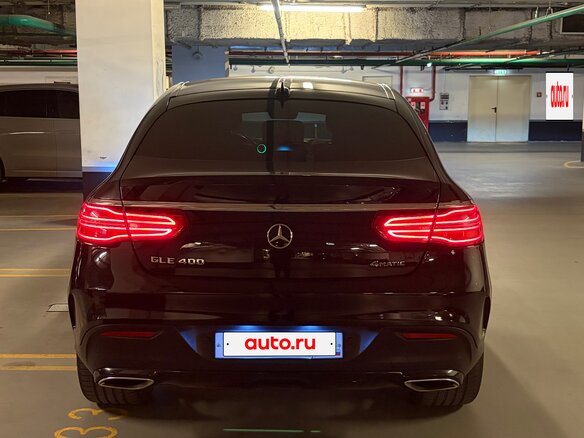 2017 Mercedes-Benz GLE Coupe 400 I (C292), чёрный, 3950000 рублей - вид 4