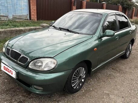 2007 Chevrolet Lanos I, зелёный, 225000 рублей, вид 3
