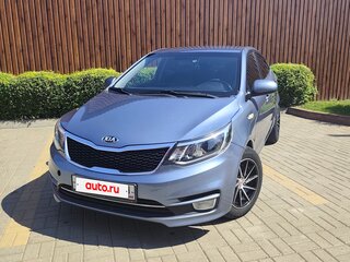 2015 Kia Rio III, синий, 850000 рублей, вид 1