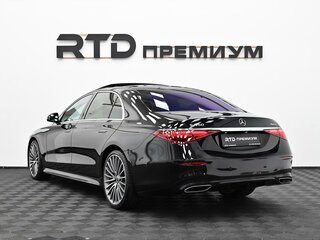 2020 Mercedes-Benz S-Класс 450 Long 4MATIC VII (W223), чёрный, 8190000 рублей, вид 4