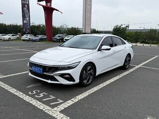 2023 Hyundai Elantra N Line VII (CN7) Рестайлинг, белый, 1665400 рублей, вид 1
