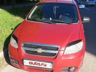 2010 Chevrolet Aveo I Рестайлинг, красный, 370000 рублей, вид 1