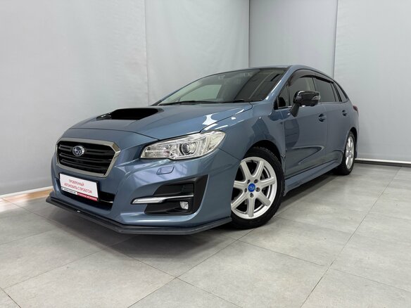 2017 Subaru Levorg I Рестайлинг, синий, 1395000 рублей - вид 10