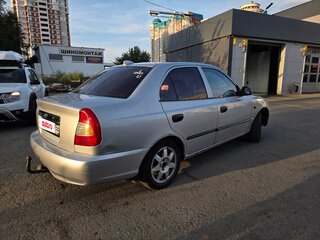 2006 Hyundai Accent ТагАЗ II, серебристый, 230000 рублей, вид 1