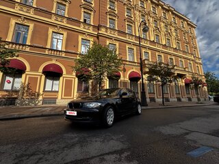 2011 BMW 1 серии 116i I (E81/E82/E87/E88) Рестайлинг, чёрный, 849000 рублей, вид 3