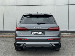 2020 Audi Q7 45 TDI II (4M) Рестайлинг, серый, 6800000 рублей, вид 4