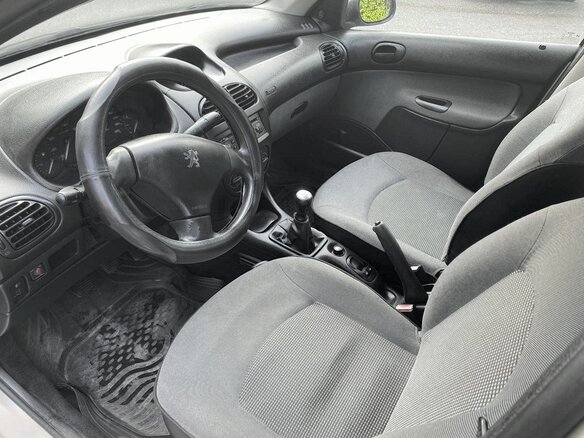 2007 Peugeot 206, серый, 215000 рублей - вид 6