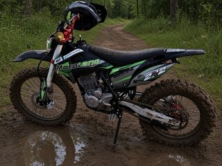 2023 Motoland XR250 Enduro, зелёный, 105000 рублей, вид 1