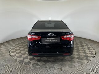 2015 Kia Rio 6-speed III, чёрный, 1090000 рублей, вид 3