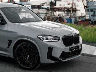 2022 BMW X3 M Competition I (F97) Рестайлинг, серый, 8900000 рублей, вид 3
