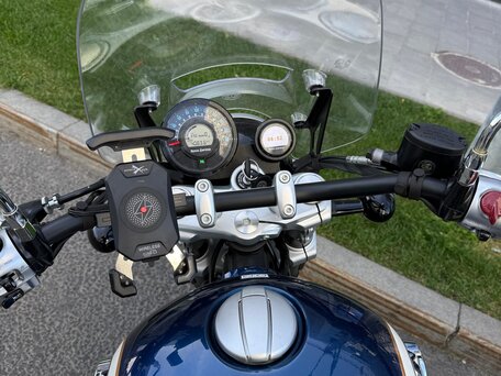2024 Royal Enfield Super Meteor, синий, 770000 рублей, вид 5