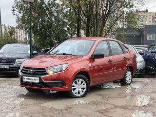 2019 Lada (ВАЗ) Granta I Рестайлинг, красный, 609000 рублей, вид 1