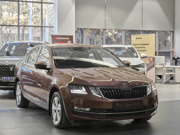2020 Skoda Octavia III (A7) Рестайлинг, коричневый, 1799000 рублей