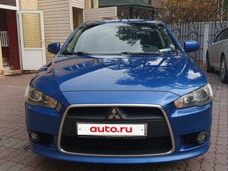 2011 Mitsubishi Lancer X Рестайлинг, синий, 850000 рублей, вид 1