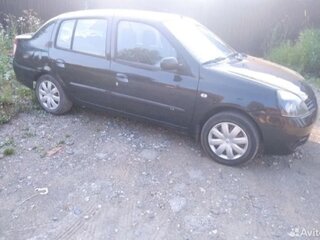 2007 Renault Symbol I Рестайлинг 2, чёрный, 220000 рублей, вид 1