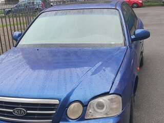 2005 Kia Magentis I Рестайлинг, синий, 255000 рублей, вид 2