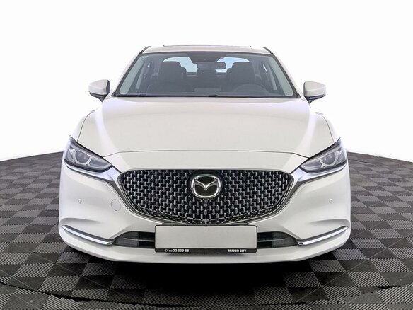 2023 Mazda 6 Atenza III (GJ) Рестайлинг 2, белый - вид 4