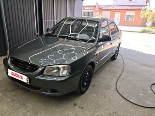 2005 Hyundai Accent ТагАЗ II, серый, 385000 рублей, вид 2