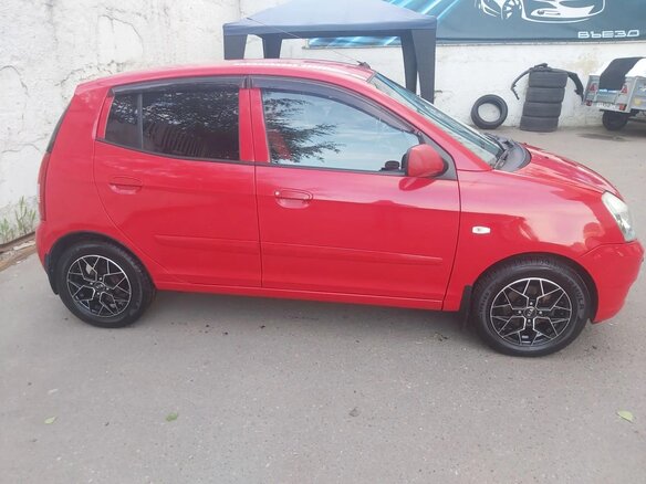 2007 Kia Picanto I Рестайлинг, красный, 500000 рублей - вид 21