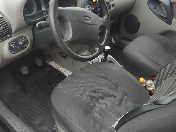 2010 Lada (ВАЗ) Kalina I, чёрный, 265000 рублей - вид 4