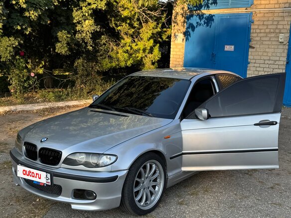 2002 BMW 3 серии N42 316i IV (E46) Рестайлинг, серебристый, 530000 рублей - вид 6