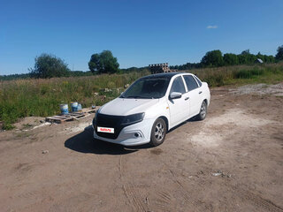 2013 Lada (ВАЗ) Granta I, белый, 270000 рублей, вид 1