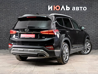 2018 Hyundai Santa Fe IV, чёрный, 2500000 рублей, вид 4