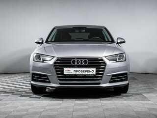 2015 Audi A4 V (B9), серебристый, 1998000 рублей, вид 2