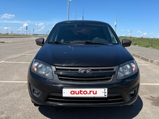 2015 Lada (ВАЗ) Granta I, чёрный, 300000 рублей, вид 1