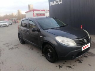 2010 Renault Sandero I, серый, 450000 рублей, вид 1