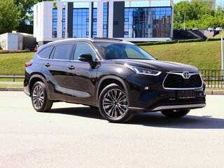 2025 Toyota Highlander IV (XU70), чёрный, 5190000 рублей, вид 1